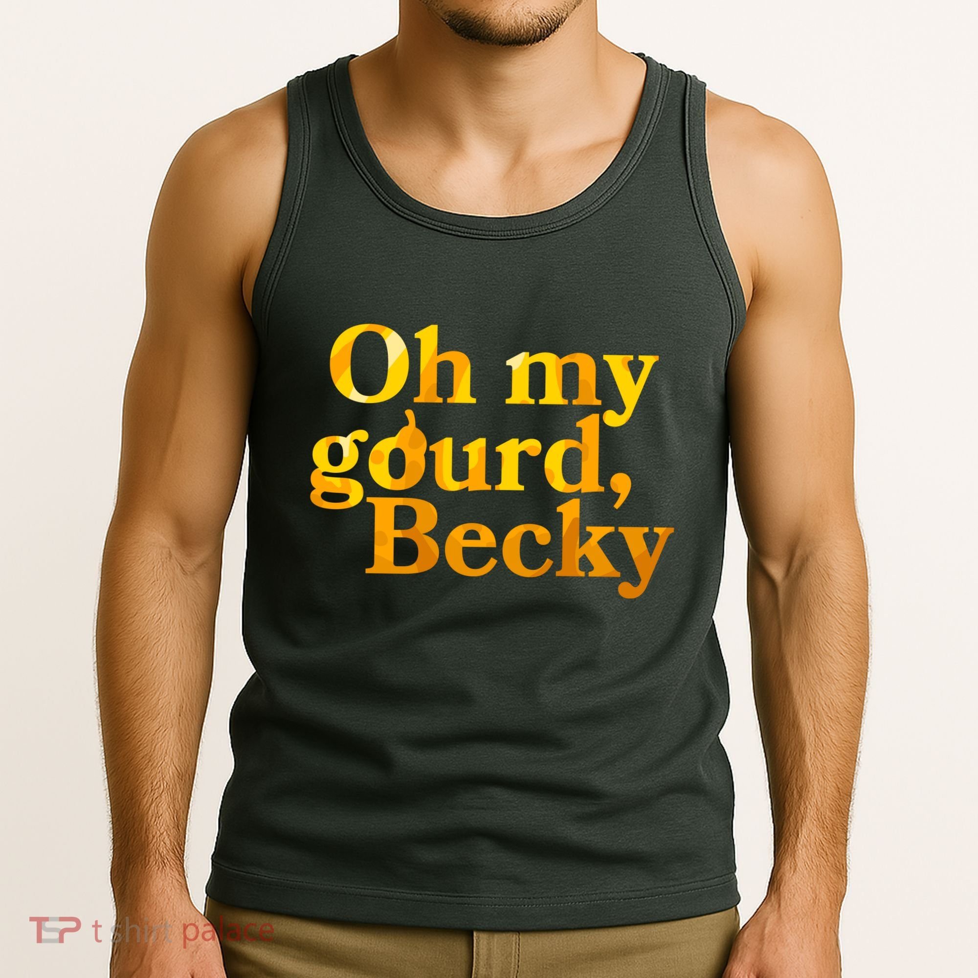 Funny Oh My Gourd Becky Tank Top