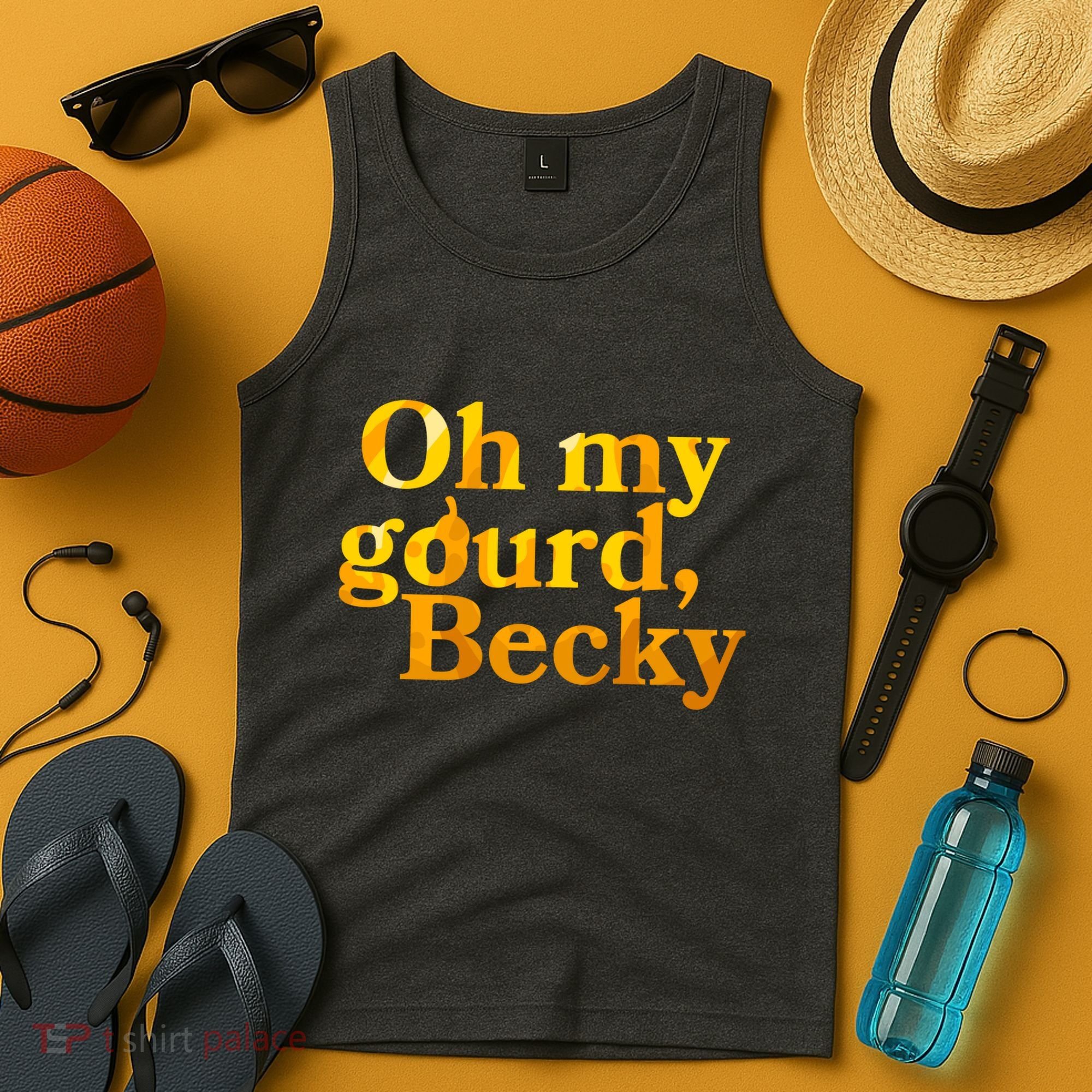 Funny Oh My Gourd Becky Tank Top