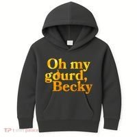 Funny Oh My Gourd Becky Kids Hoodie thumb 0