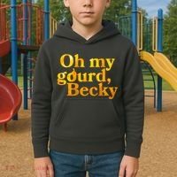 Funny Oh My Gourd Becky Kids Hoodie thumb 2