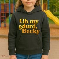 Funny Oh My Gourd Becky Kids Hoodie thumb 3