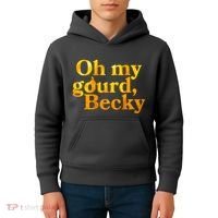 Funny Oh My Gourd Becky Kids Hoodie thumb 4