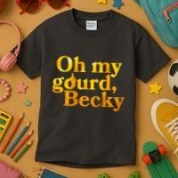 Funny Oh My Gourd Becky Kids T-Shirt thumb 3