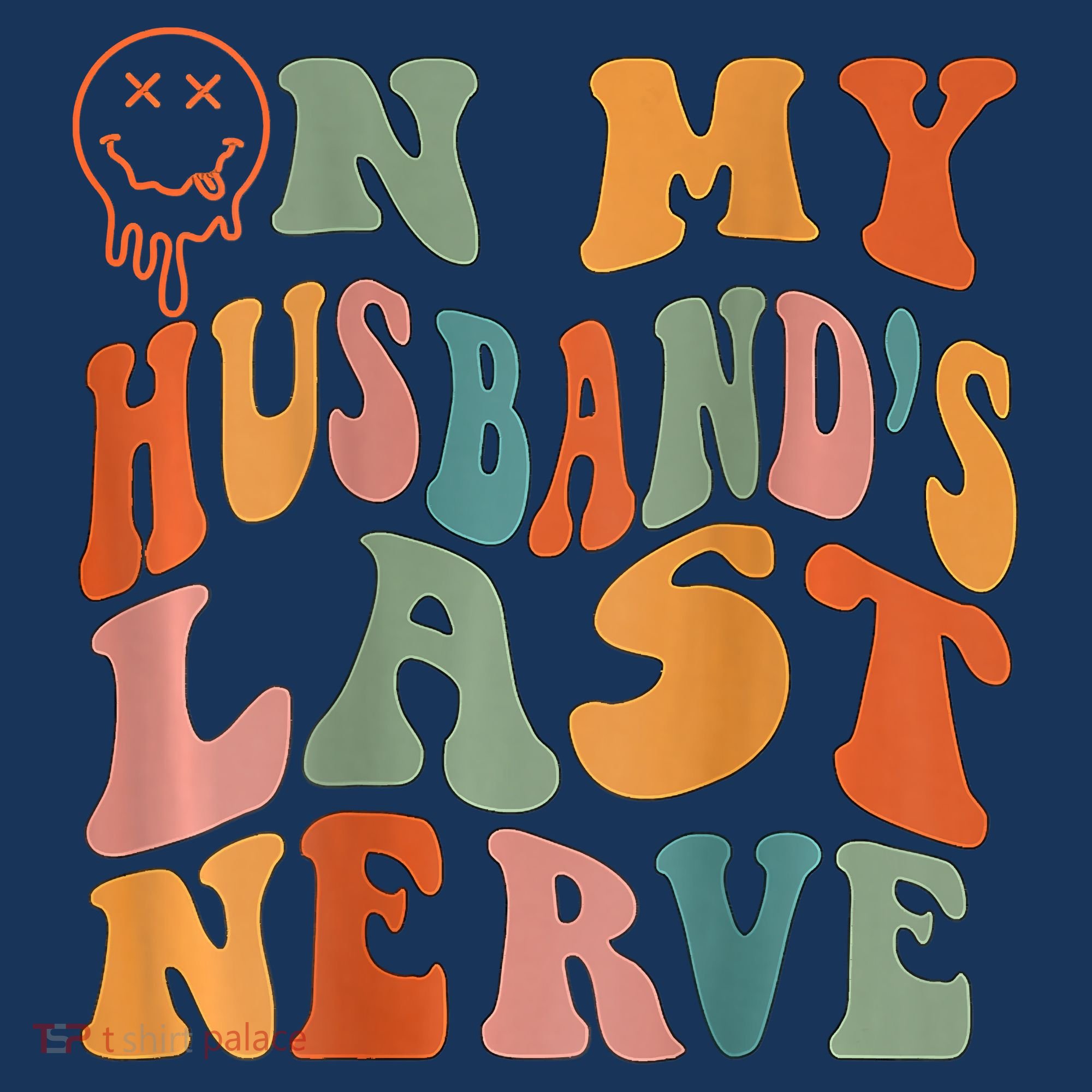 Funny On My Husband's Last Nerve Groovy Visor