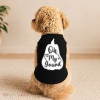 Funny Oh My Gourd Thanksgiving Fall Gift Doggie Tank thumb 2