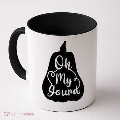Funny Oh My Gourd Thanksgiving Fall Gift Coffee Mug