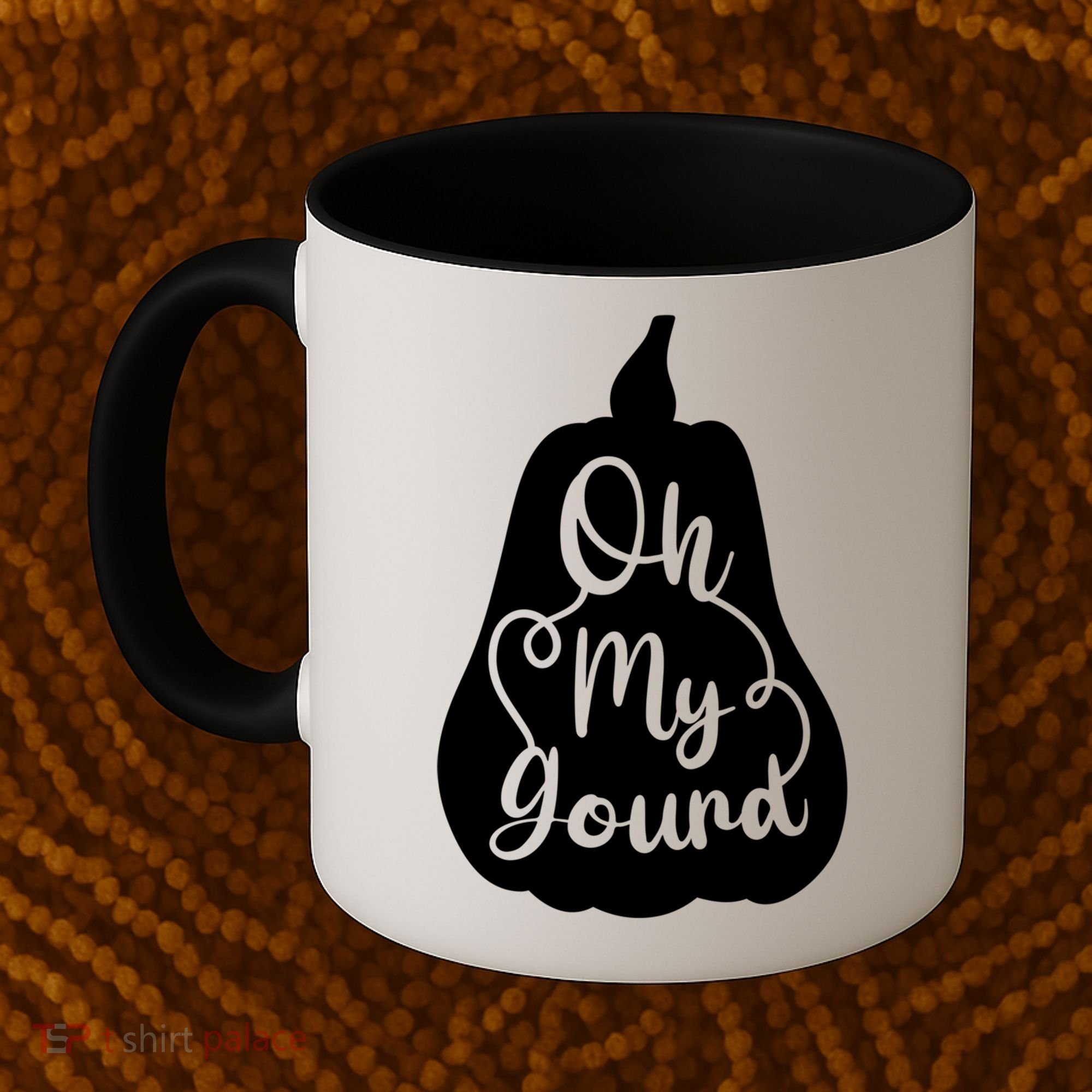 Funny Oh My Gourd Thanksgiving Fall Gift Coffee Mug