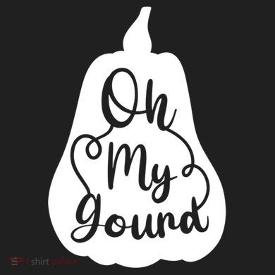 Funny Oh My Gourd Thanksgiving Fall Gift 40oz Vacuum Insulated Stainless Steel Travel Tumbler