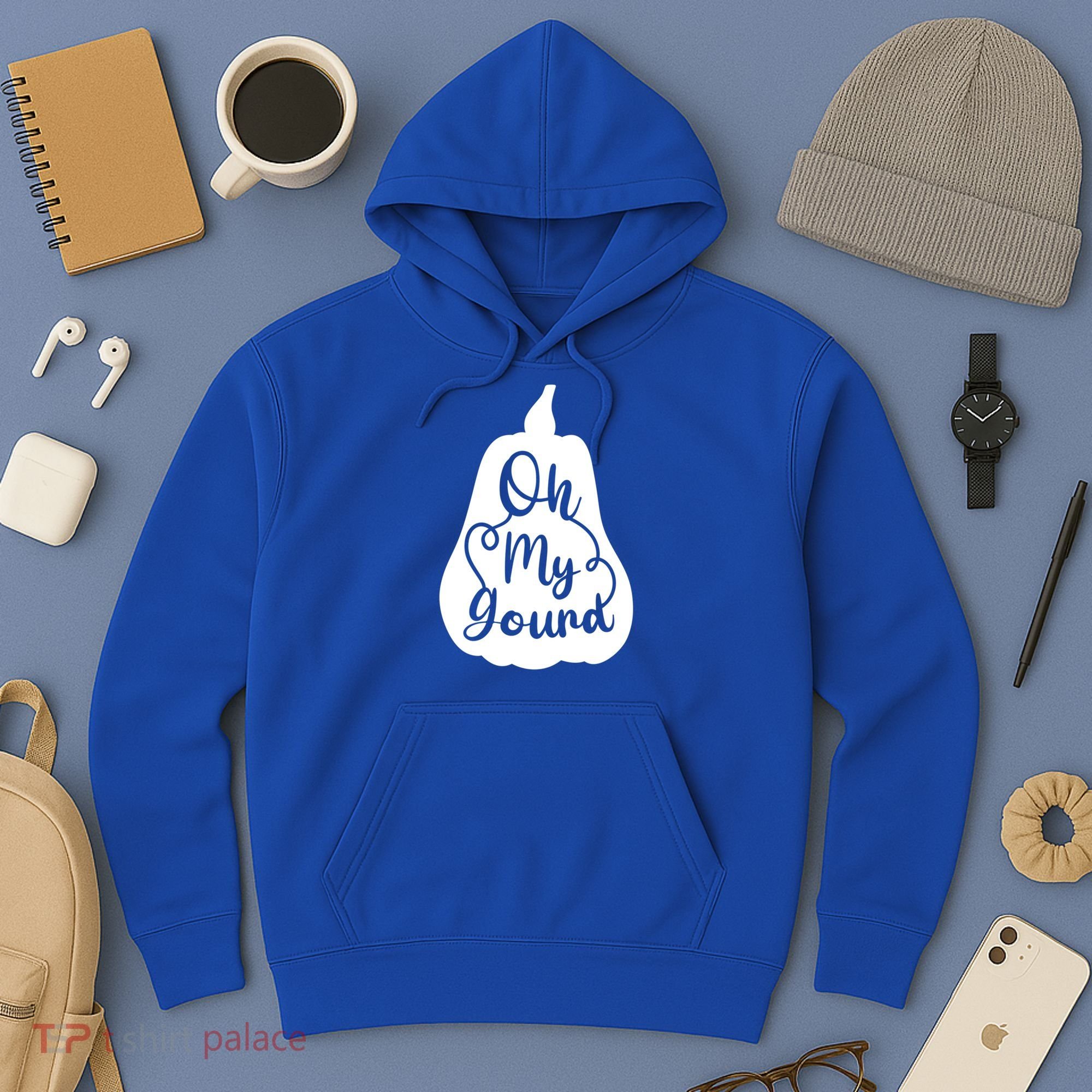 Funny Oh My Gourd Thanksgiving Fall Gift Hoodie