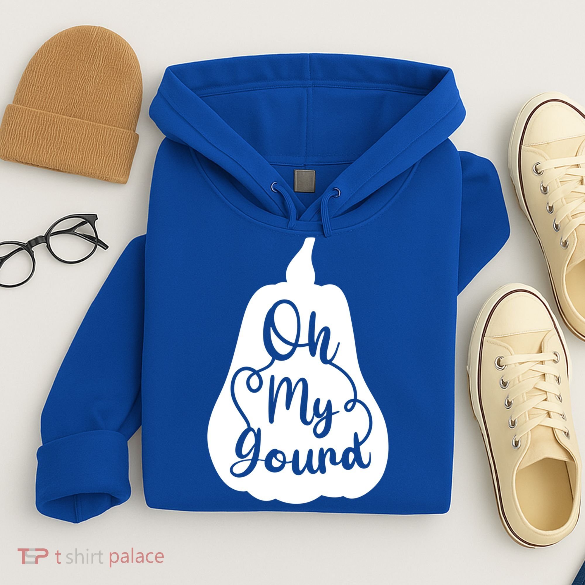 Funny Oh My Gourd Thanksgiving Fall Gift Hoodie