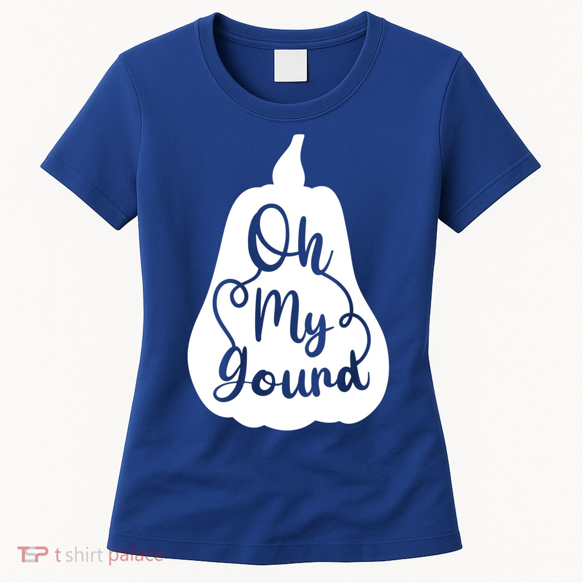 Funny Oh My Gourd Thanksgiving Fall Gift Women's T-Shirt