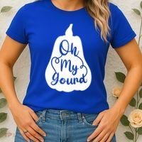 Funny Oh My Gourd Thanksgiving Fall Gift Women's T-Shirt thumb 2