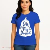 Funny Oh My Gourd Thanksgiving Fall Gift Women's T-Shirt thumb 4
