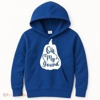 Funny Oh My Gourd Thanksgiving Fall Gift Kids Hoodie thumb 0