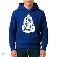 Funny Oh My Gourd Thanksgiving Fall Gift Kids Hoodie thumb 4