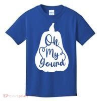 Funny Oh My Gourd Thanksgiving Fall Gift Kids T-Shirt thumb 0