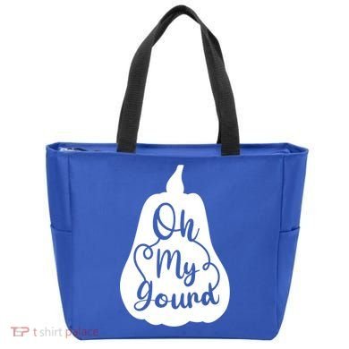 Funny Oh My Gourd Thanksgiving Fall Gift Tote Bag