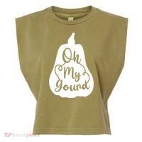 Funny Oh My Gourd Thanksgiving Fall Gift Garment-Dyed Women's Muscle Tee thumb 0