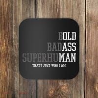 Funny Old Man Saying Gag Gift Birthday For Dad Fathers Day Coaster thumb 0