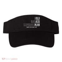 Funny Old Man Saying Gag Gift Birthday For Dad Fathers Day Visor thumb 0