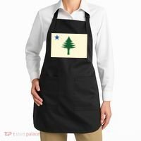 Flag Of Maine 1901 Maine State Flag Pine Tree State Apron thumb 2