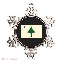 Flag Of Maine 1901 Maine State Flag Pine Tree State Ornament thumb 0