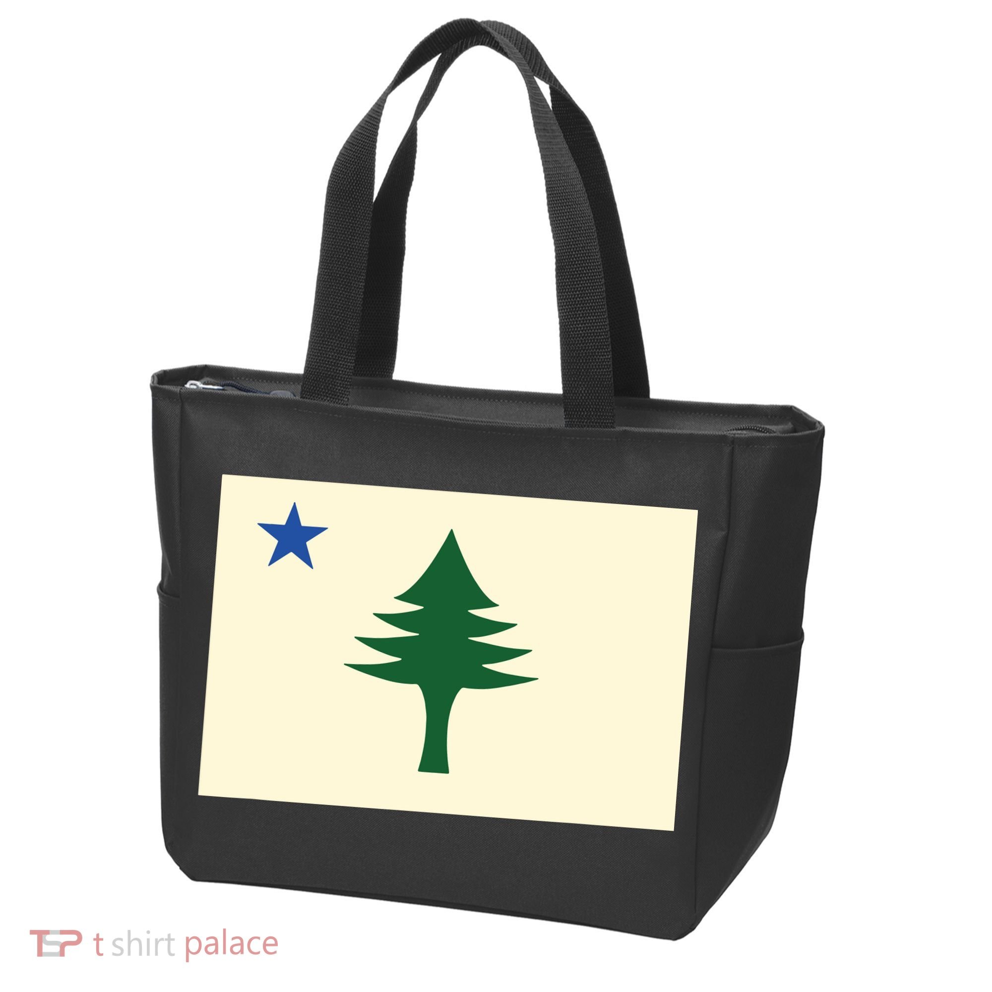Flag Of Maine 1901 Maine State Flag Pine Tree State Tote Bag