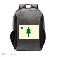 Flag Of Maine 1901 Maine State Flag Pine Tree State Vector Backpack thumb 0