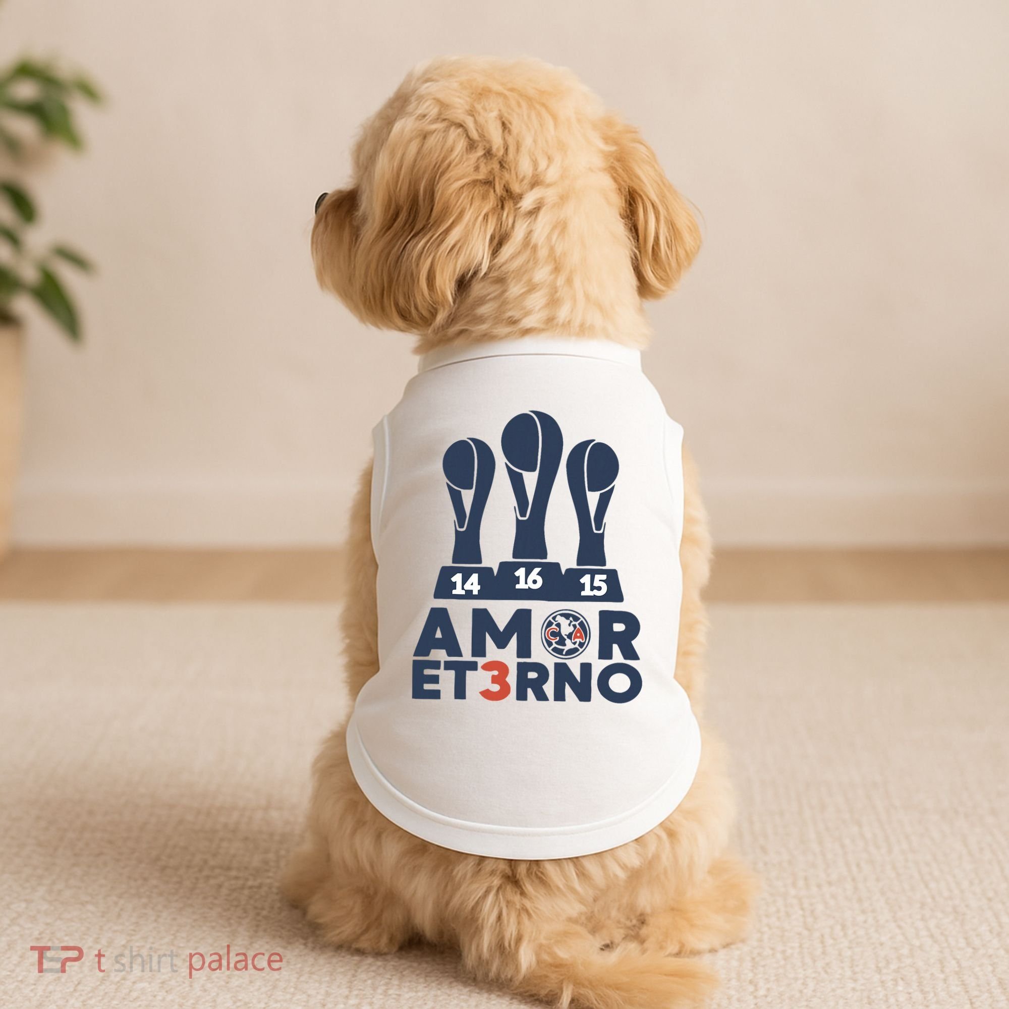 Funny Odiame Mas. America Tricampeon. Fans Doggie Tank