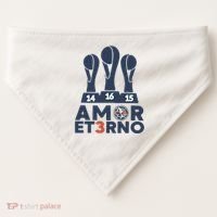 Funny Odiame Mas. America Tricampeon. Fans USA-Made Doggie Bandana thumb 0