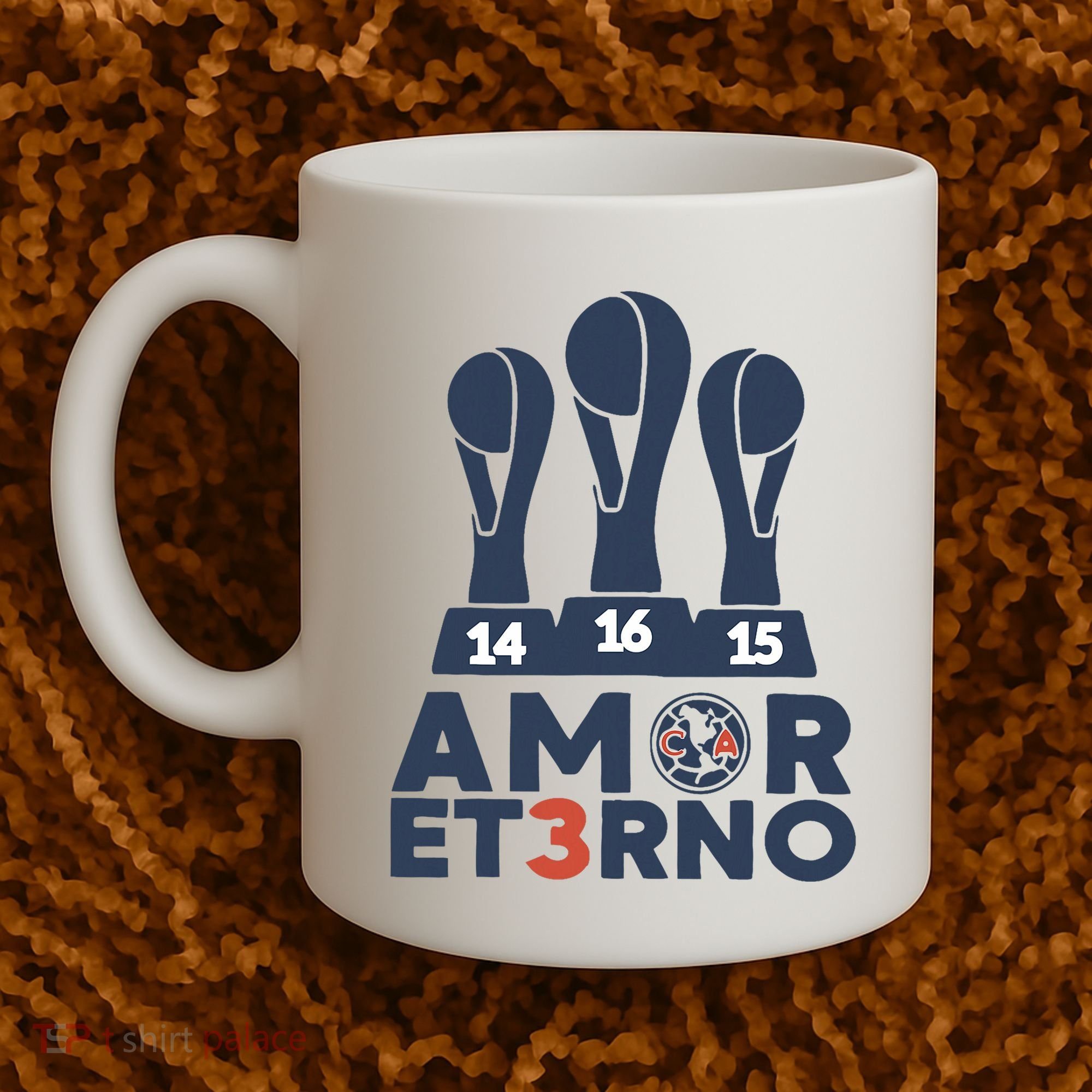 Funny Odiame Mas. America Tricampeon. Fans Coffee Mug