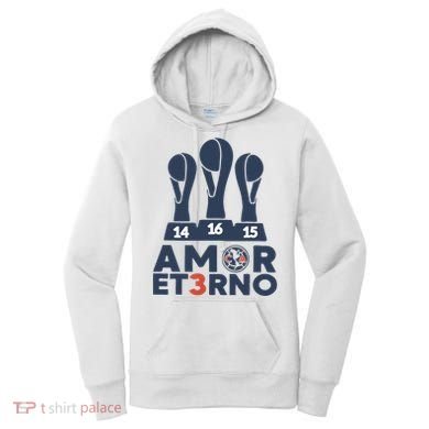 Funny Odiame Mas. America Tricampeon. Fans Women's Hoodie