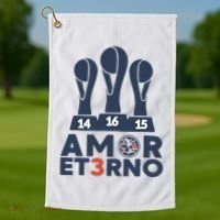 Funny Odiame Mas. America Tricampeon. Fans Golf Towel thumb 1