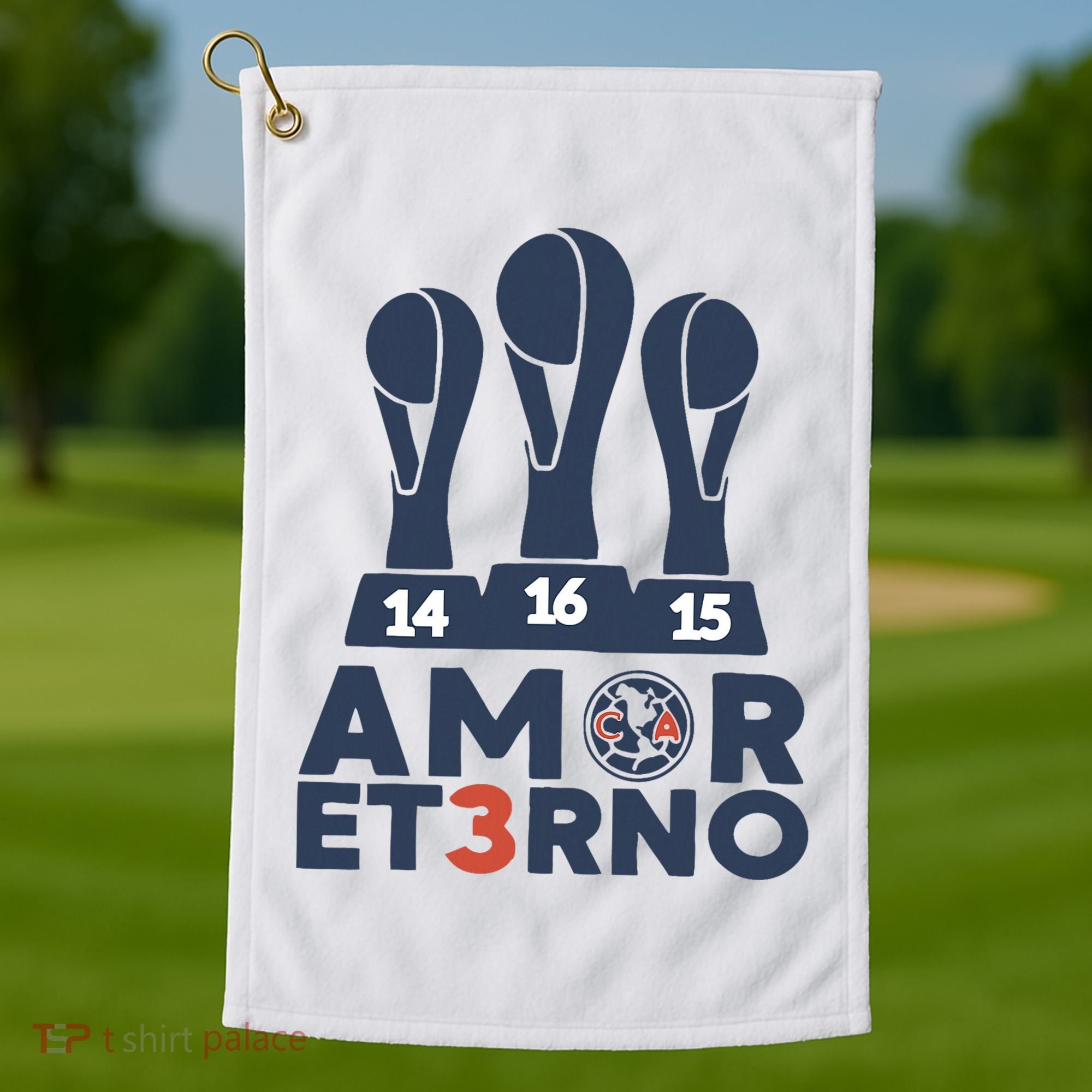Funny Odiame Mas. America Tricampeon. Fans Golf Towel