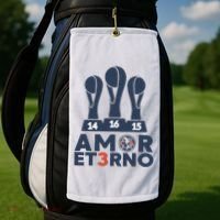 Funny Odiame Mas. America Tricampeon. Fans Golf Towel thumb 2
