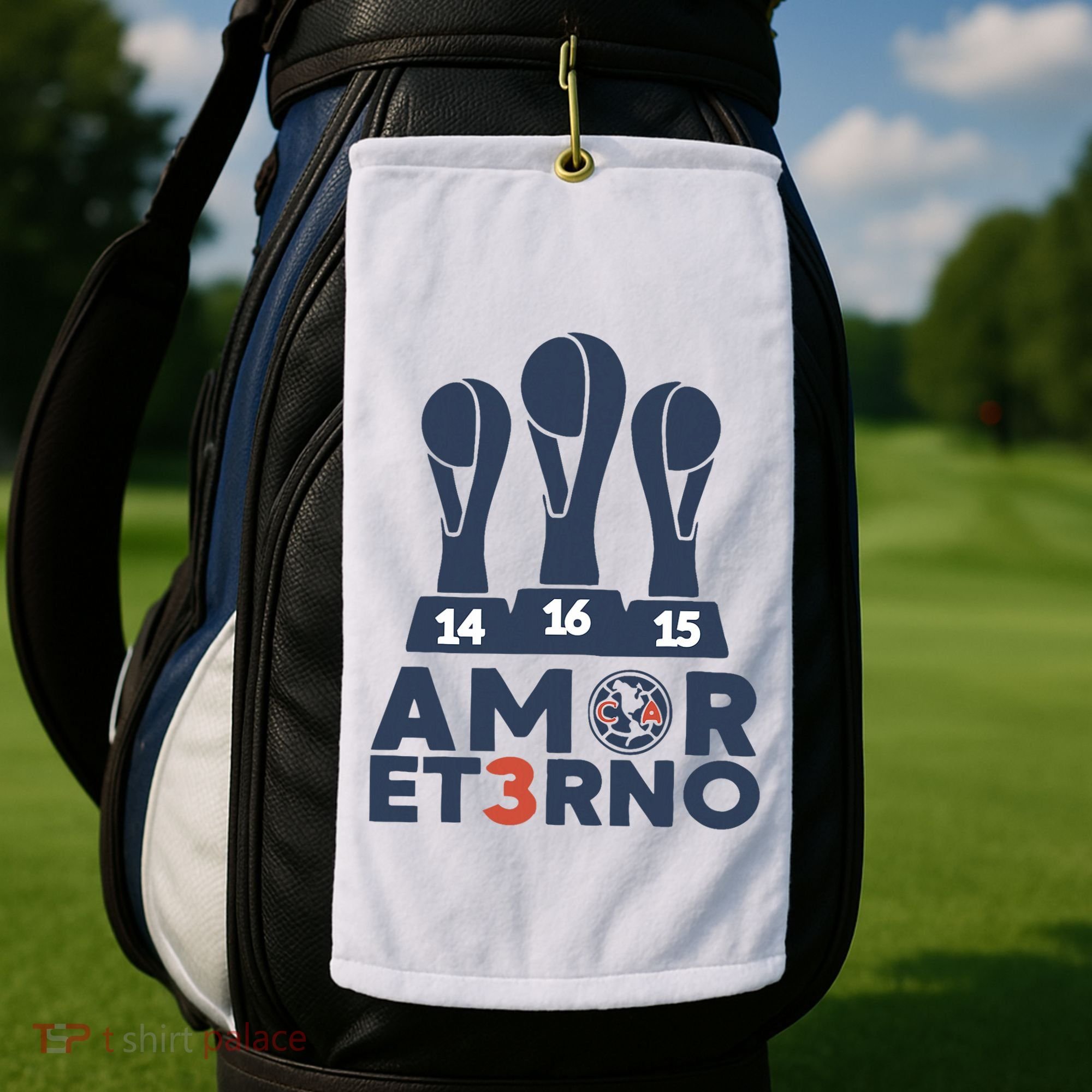 Funny Odiame Mas. America Tricampeon. Fans Golf Towel