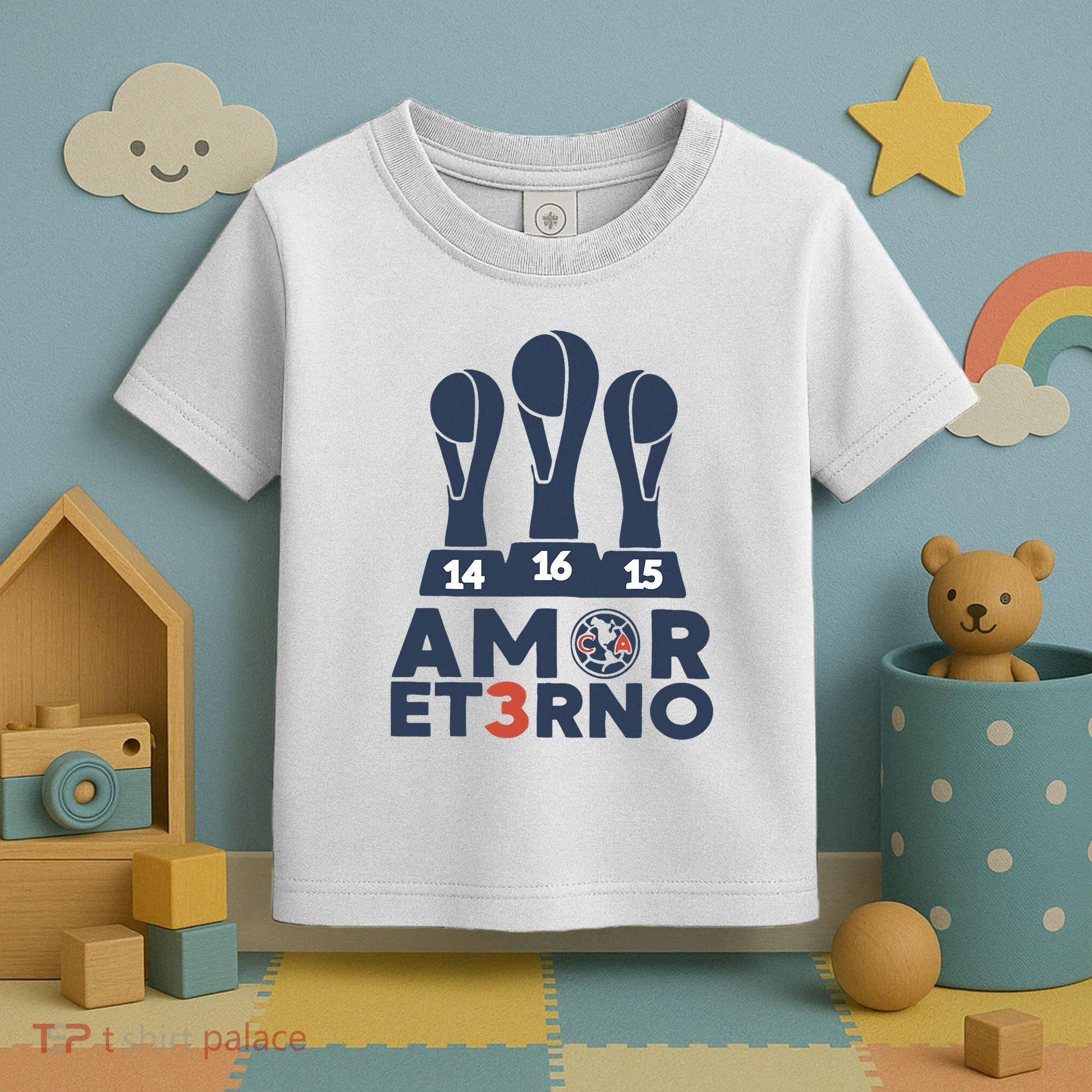 Funny Odiame Mas. America Tricampeon. Fans Toddler T-Shirt