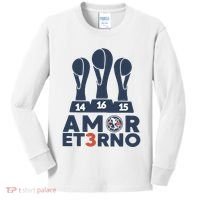 Funny Odiame Mas. America Tricampeon. Fans Kids Long Sleeve Shirt thumb 0