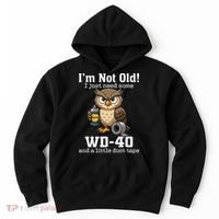 Funny Owl Meme WD-40 And Duct Tape Hoodie thumb 0