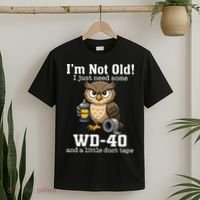 Funny Owl Meme WD-40 And Duct Tape T-Shirt thumb 2