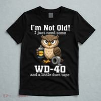 Funny Owl Meme WD-40 And Duct Tape T-Shirt thumb 5