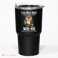 Funny Owl Meme WD-40 And Duct Tape Tumbler thumb 0