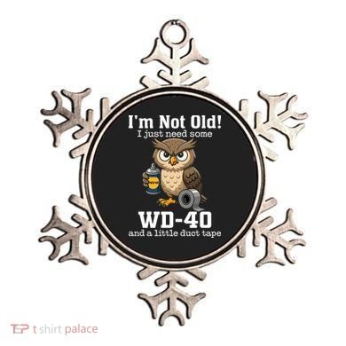 Funny Owl Meme WD-40 And Duct Tape Ornament