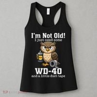 Funny Owl Meme WD-40 And Duct Tape Women's Tank Top thumb 3