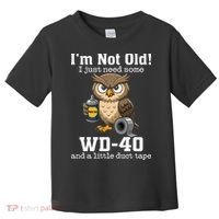 Funny Owl Meme WD-40 And Duct Tape Toddler T-Shirt thumb 0