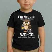 Funny Owl Meme WD-40 And Duct Tape Toddler T-Shirt thumb 2