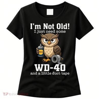 Funny Owl Meme WD-40 And Duct Tape Women's T-Shirt
