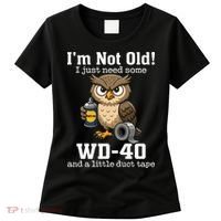 Funny Owl Meme WD-40 And Duct Tape Women's T-Shirt thumb 0