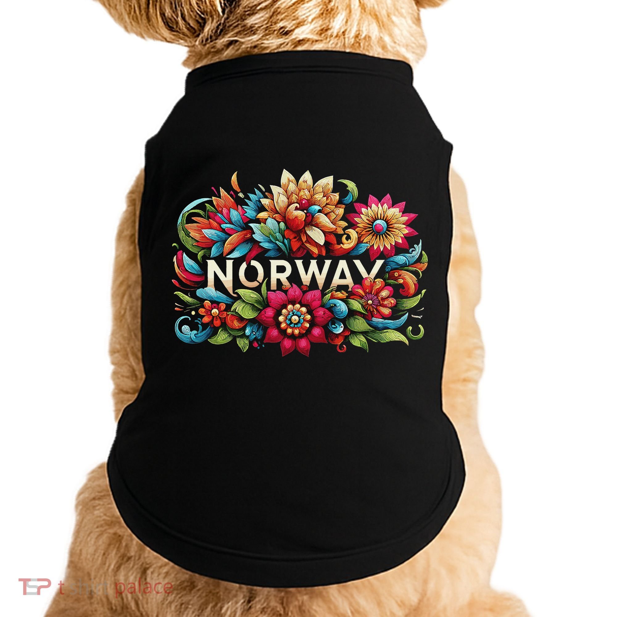 Flowers Of Norway Norwegian Doggie Tank