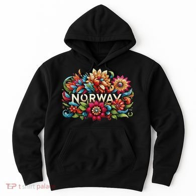 Flowers Of Norway Norwegian Hoodie